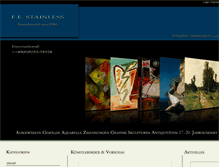 Tablet Screenshot of fineart-selection.de